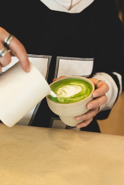 Matcha and tea drinks